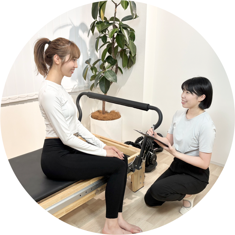 image:マシンピラティスもできる